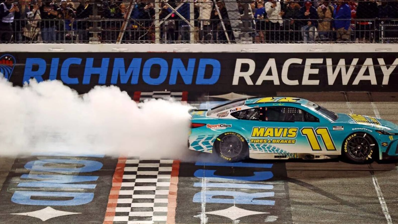 NASCAR approves overtime restart from Denny Hamlin at Richmond: ‘It was awful close’