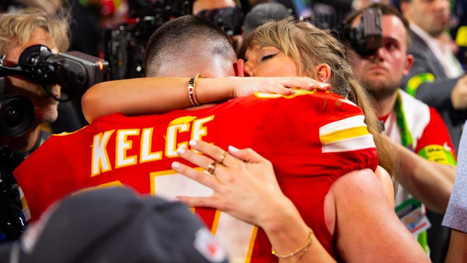 Travis Kelce opens up on relationship with Taylor Swift: ‘We’re just two people that are in love’