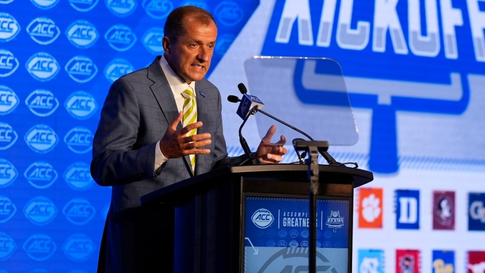 Jim Phillips trolls reporter over Cubs-Orioles series result during ACC Media Days