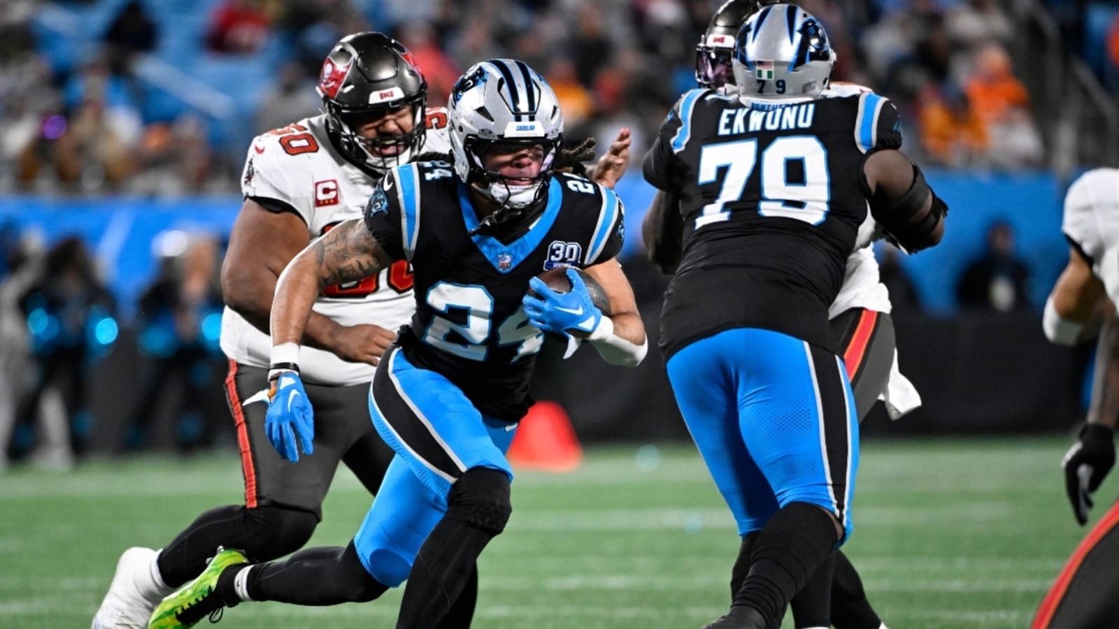 Jonathon Brooks injury update: Panthers RB reacts to torn ACL, restarting rehab process