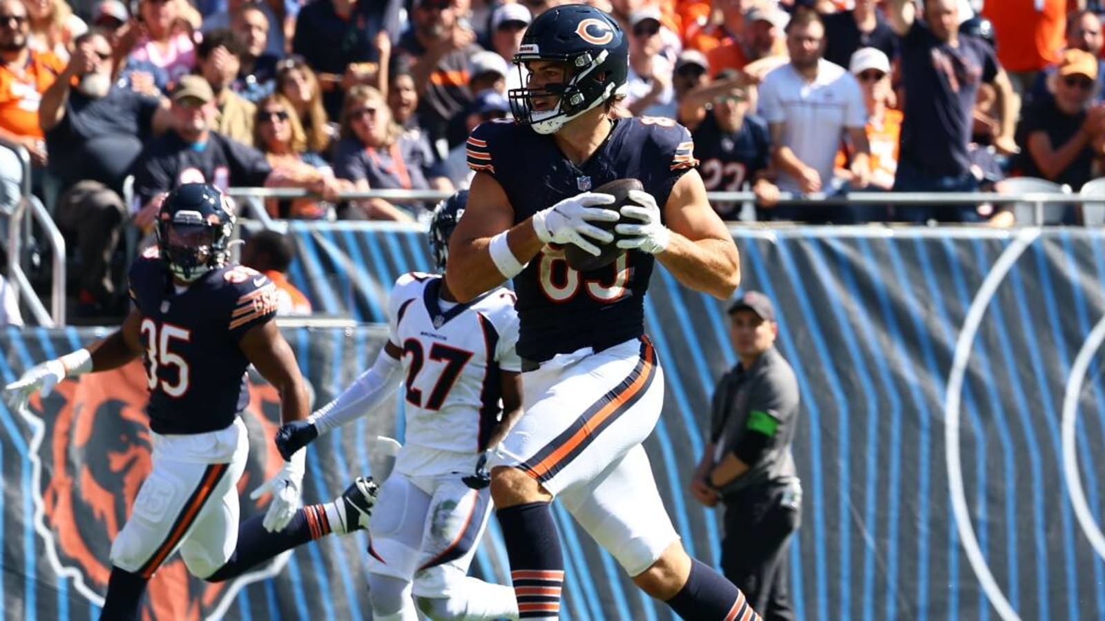 Cole Kmet supports ‘friend’ Chase Claypool amid struggles with the Bears