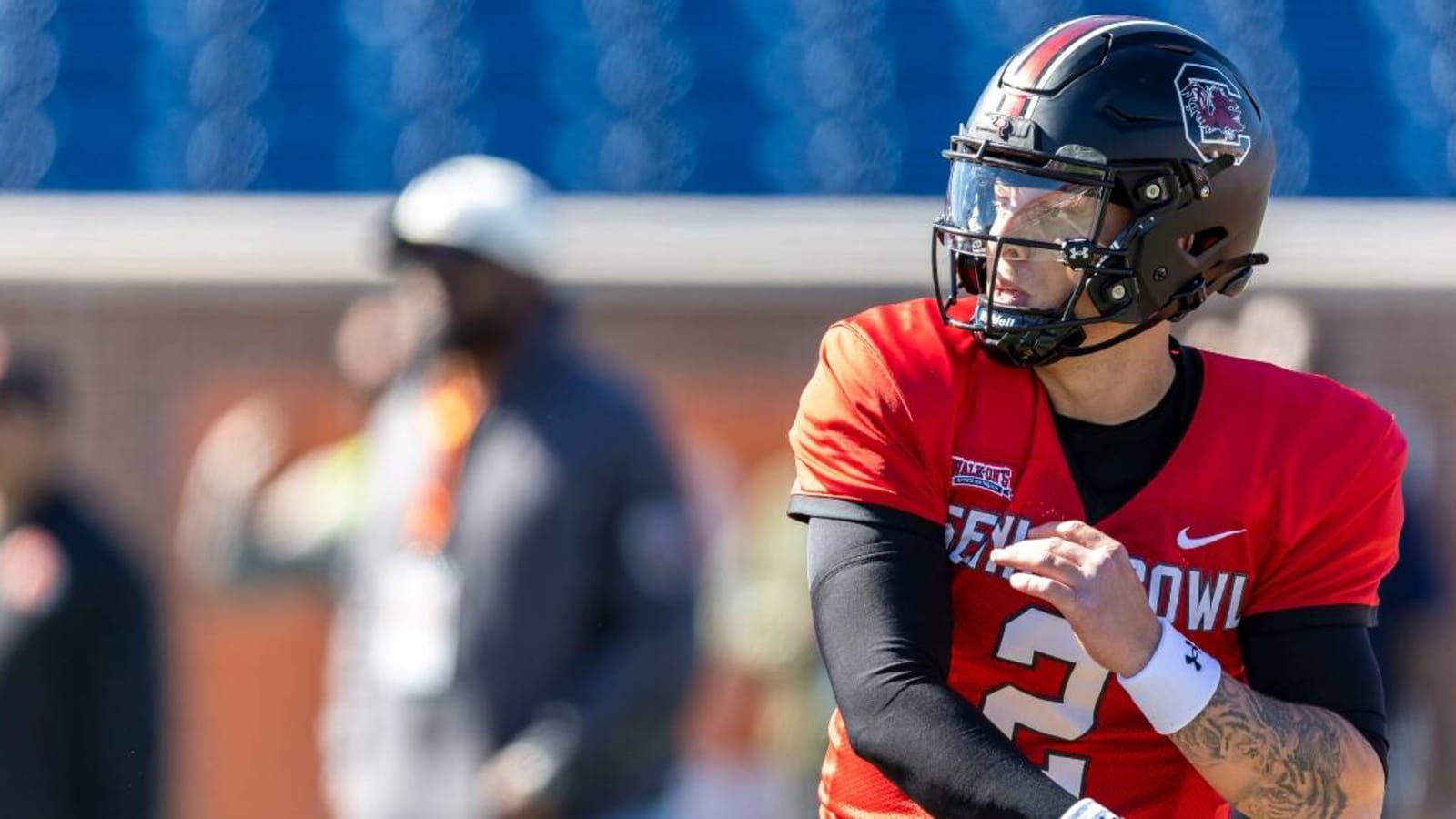 South Carolina quarterback Spencer Rattler named 2024 Reese’s Senior Bowl MVP