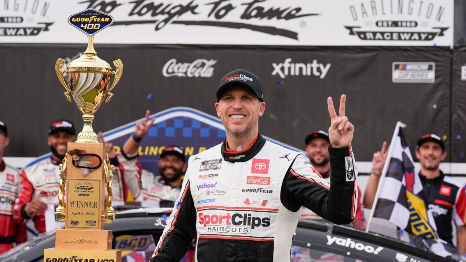 Denny Hamlin, fiancée officially announce birth, name of newborn son