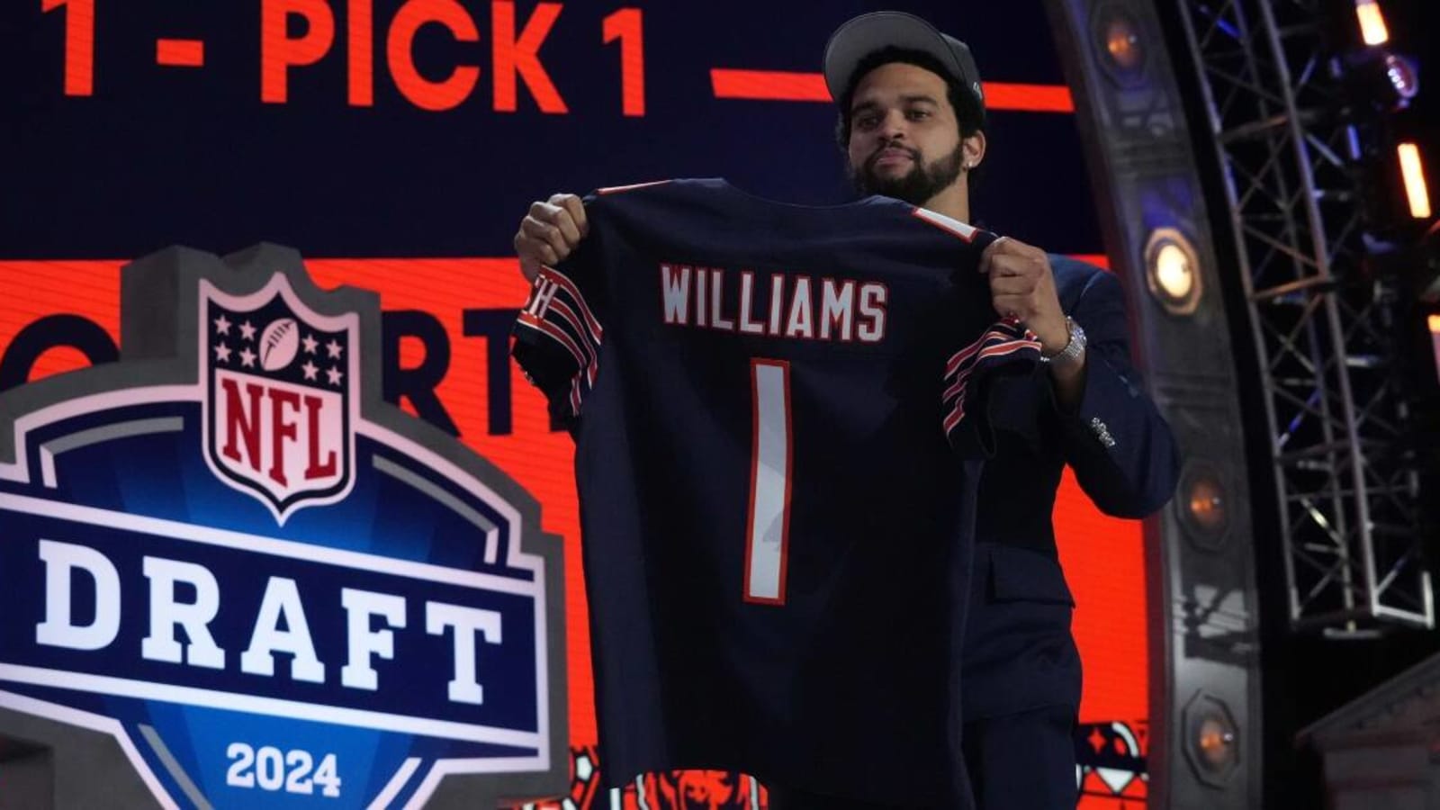 Matt Eberflus names Bears No. 1 pick Caleb Williams starting QB: ‘No conversation’