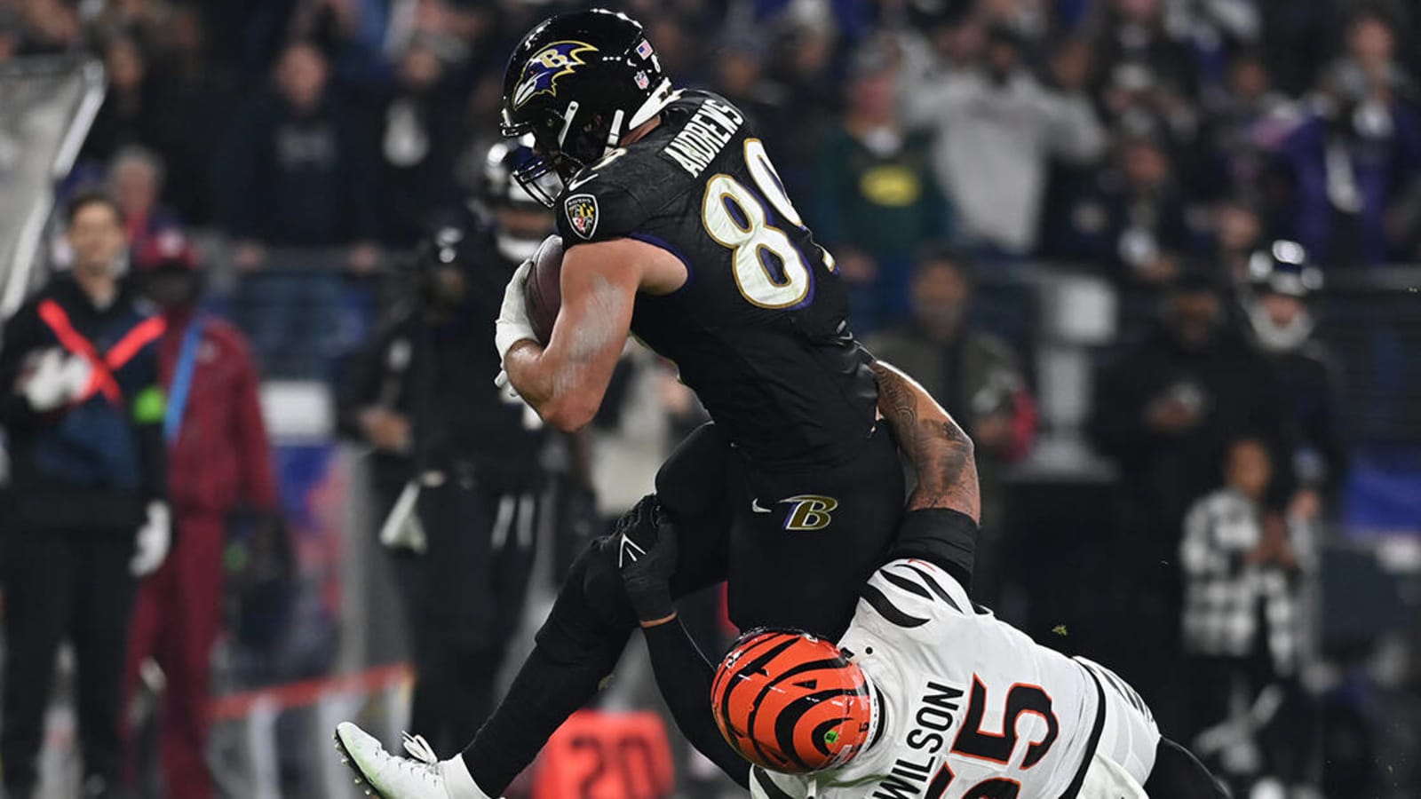 Ravens tight end Mark Andrews ‘trending in the right direction’