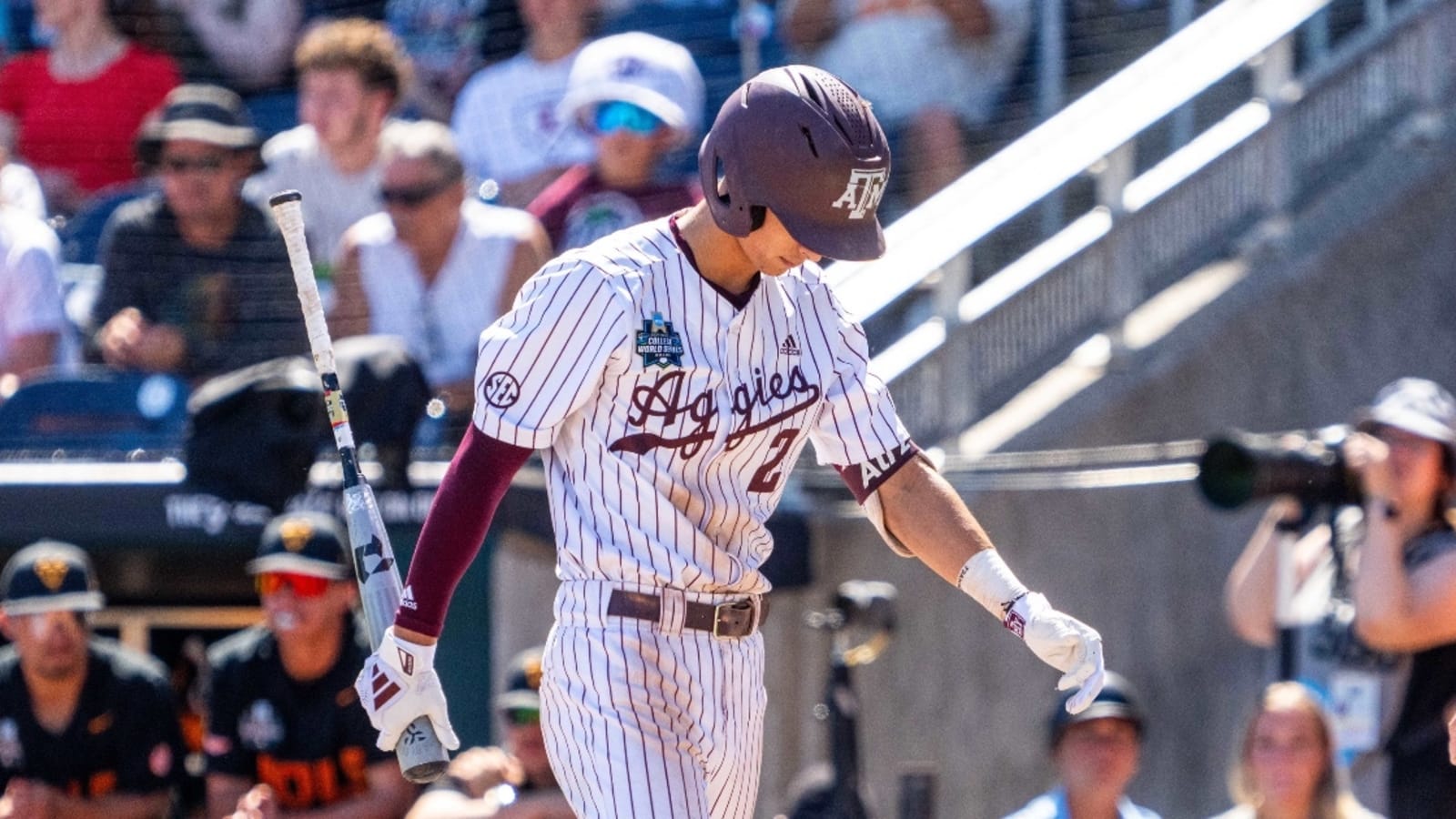 Oakland Athletics select Texas A&M SS Ali Camarillo in 2024 MLB Draft