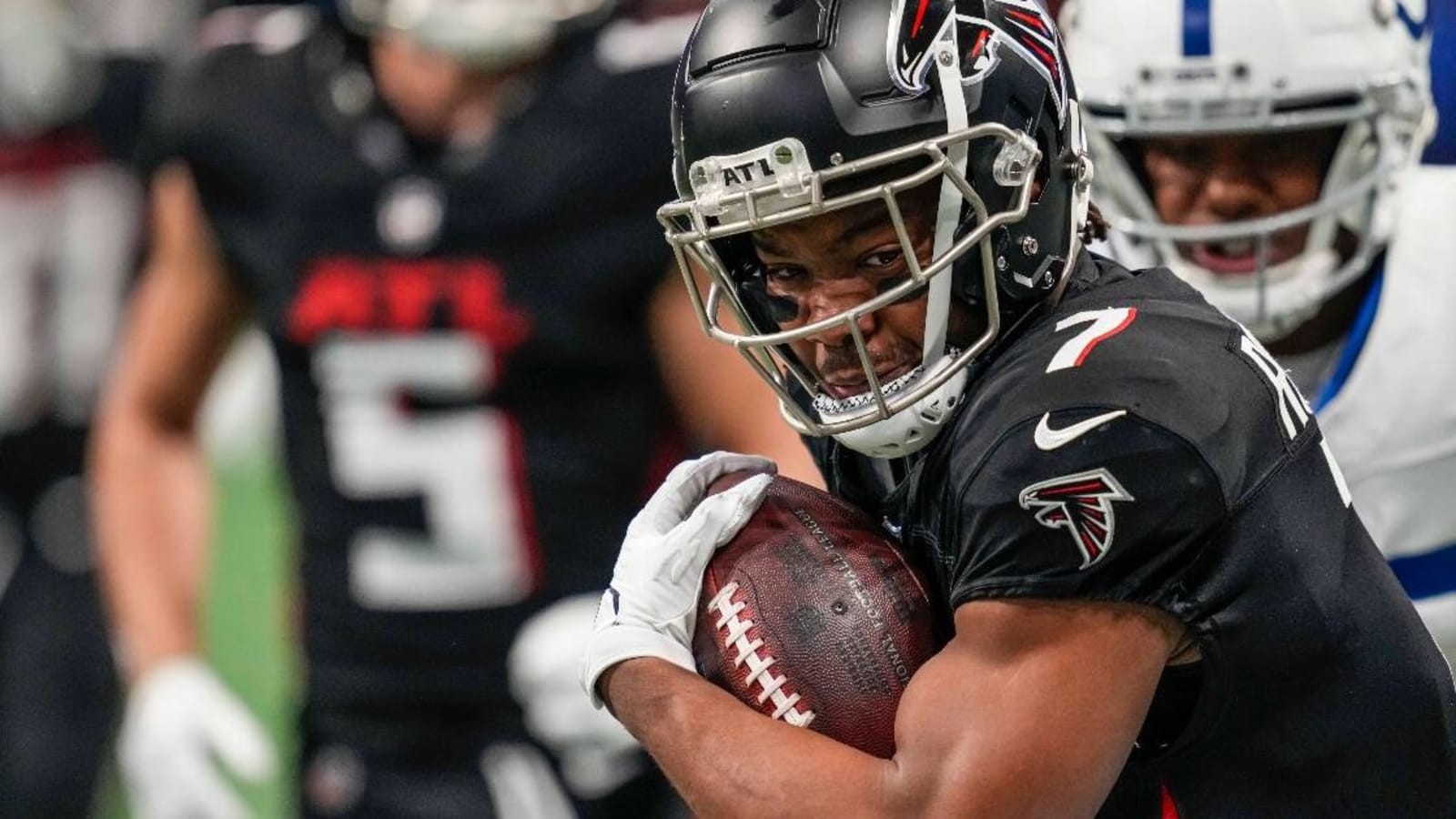 Falcons running back Bijan Robinson misses OTAs with ankle injury