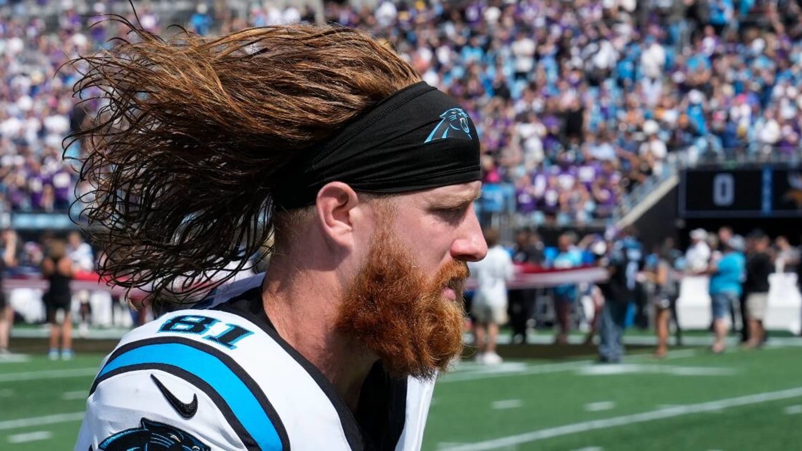 Report: Panthers to place TE Hayden Hurst