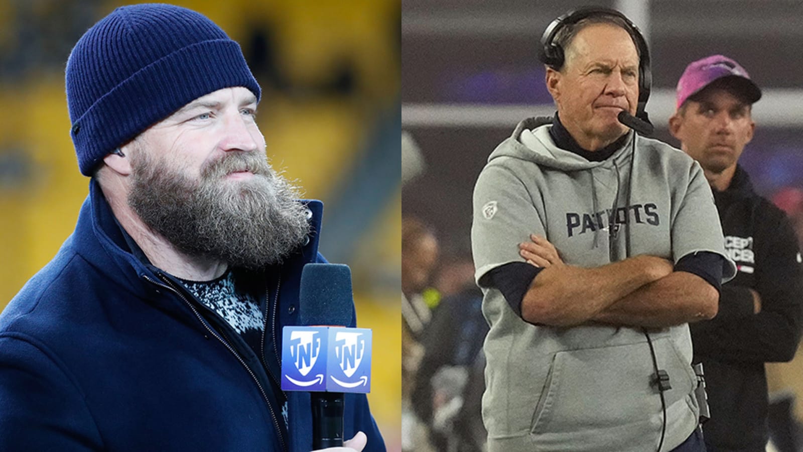 Ryan Fitzpatrick takes shot at Bill Belichick, girlfriend’s age