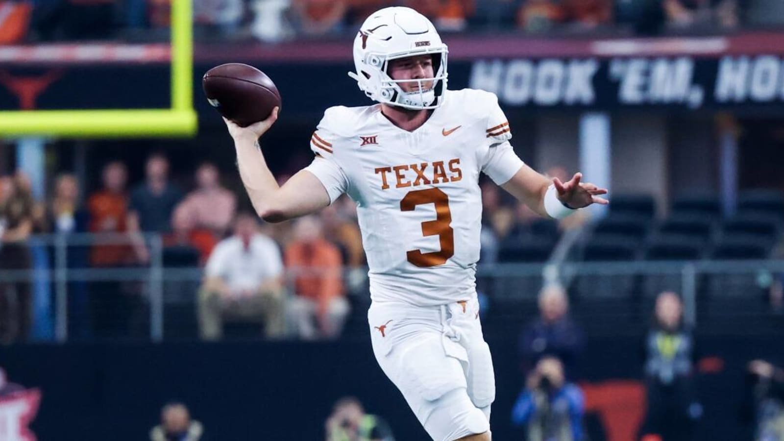 Report: Quinn Ewers to throw at Texas Pro Day in early showcase for NFL scouts