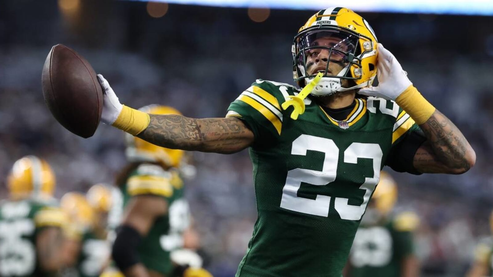 Report: Former Packers RB AJ Dillon considering Cowboys, Colts, Giants for free agent destination