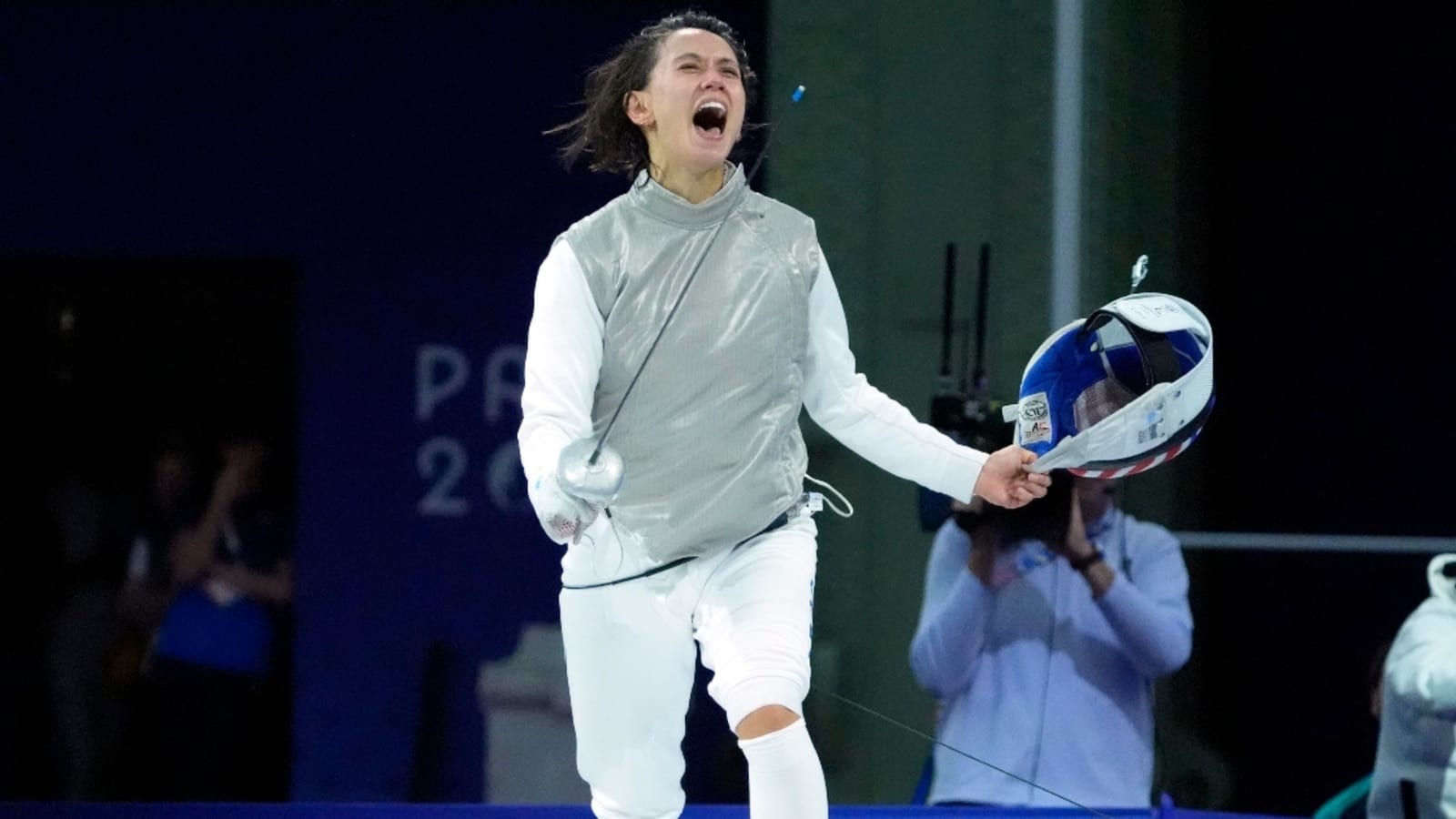 Former Notre Dame fencing star Lee Kiefer becomes first U.S. woman to win two Olympic gold medals in individual foil
