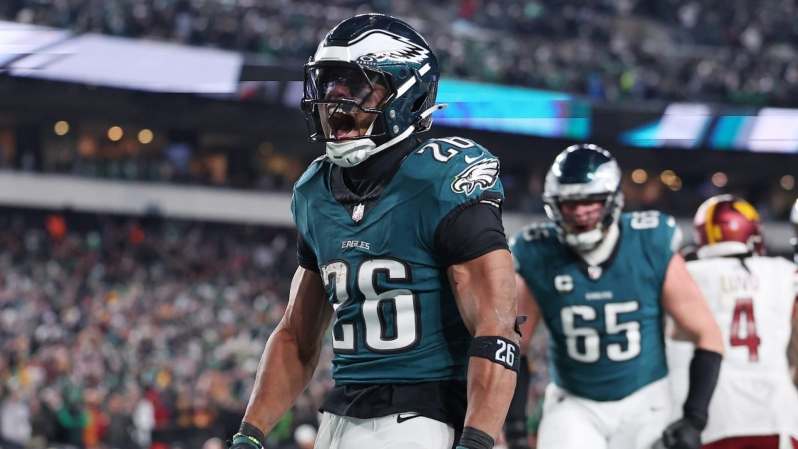Saquon Barkley claims he didn’t see Super Bowl banner during season opener
