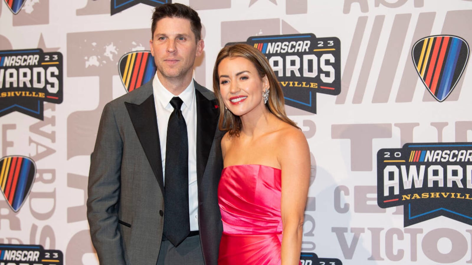 Denny Hamlin and longtime girlfriend Jordan Fish get engaged