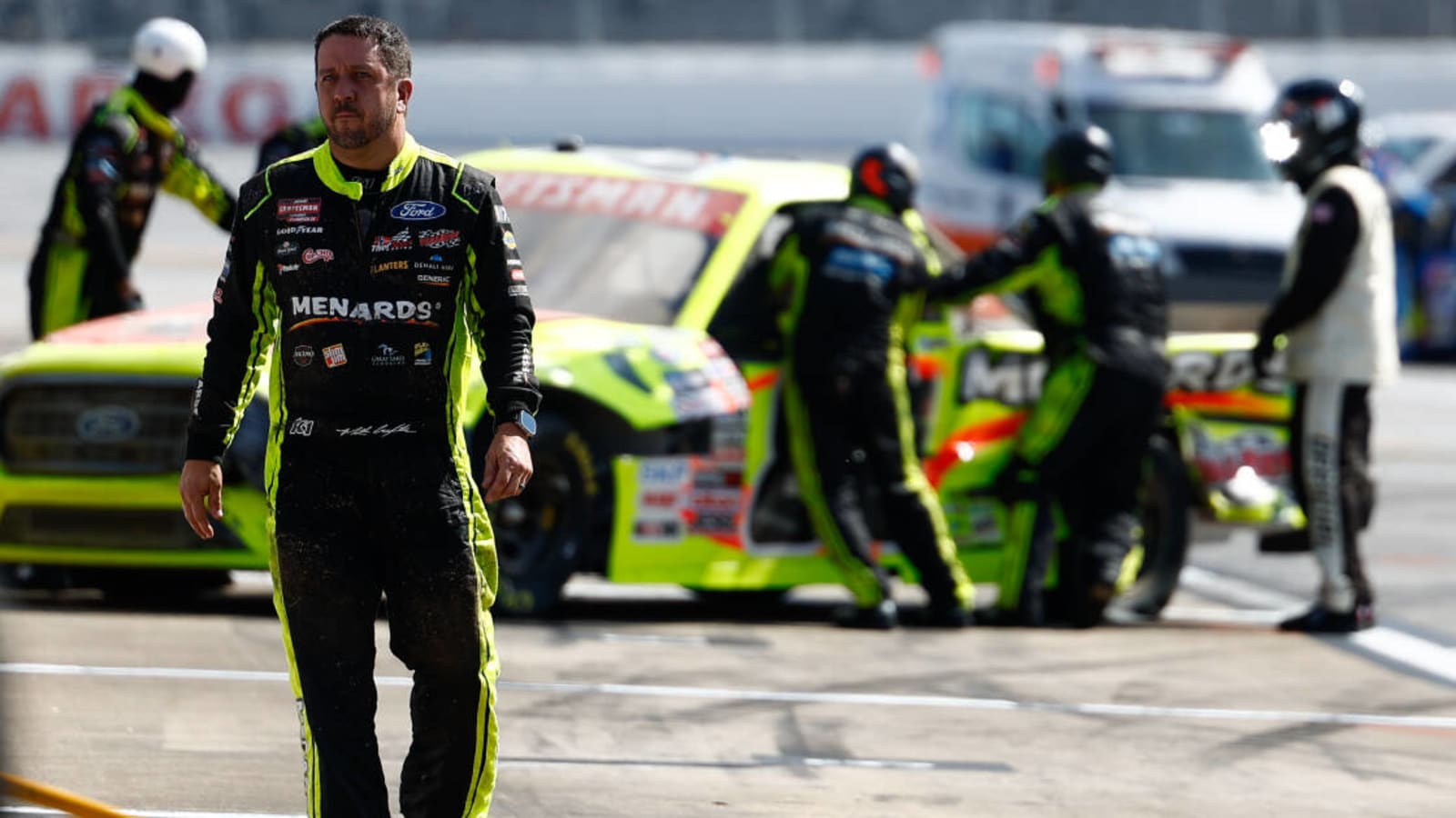 Matt Crafton denies ‘sucker punch’ allegations after Nick Sanchez fight at Talladega