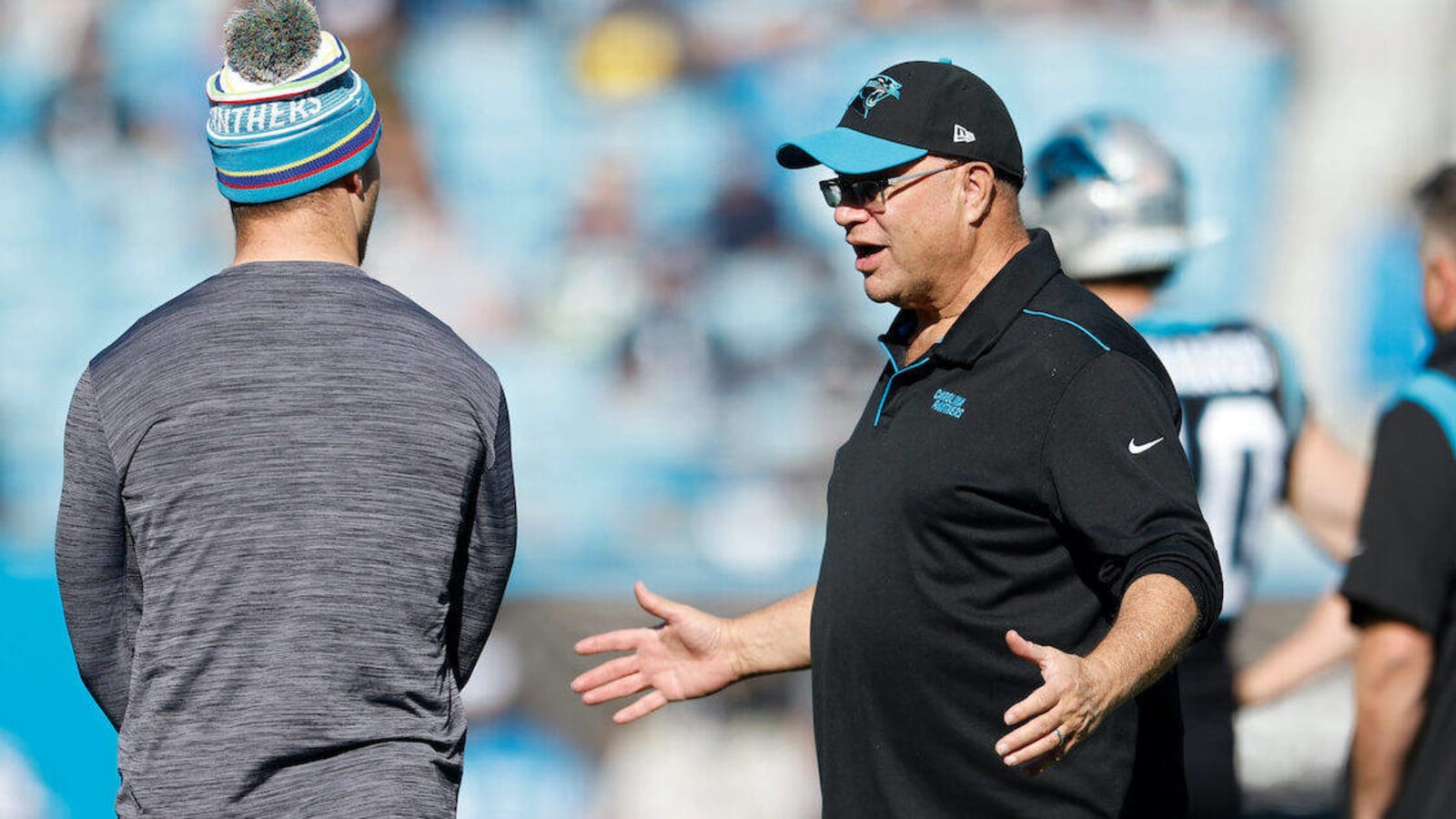 NFL issues statement after Panthers owner David Tepper appeared to throw drink on Jaguars fan