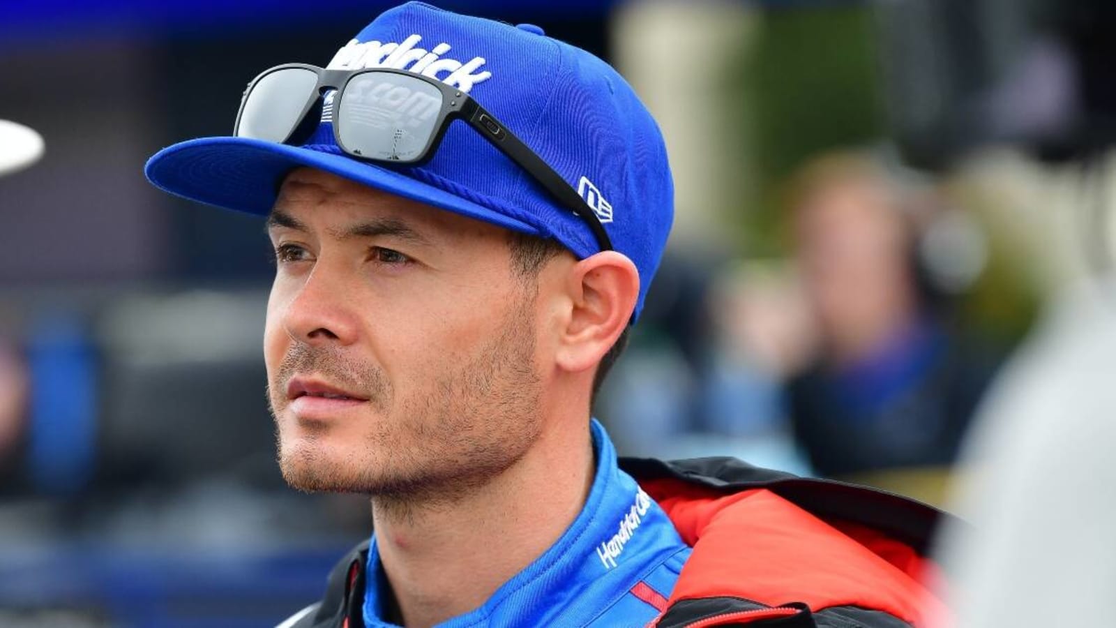 Kyle Larson starting in rear of Focused Health 250 after winning pole award