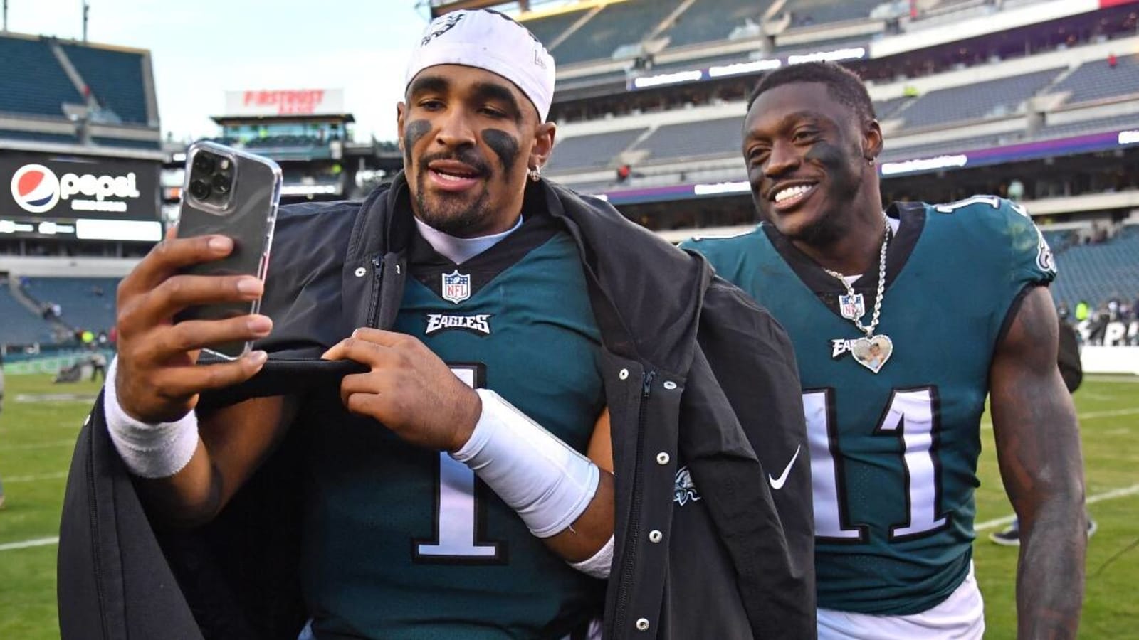 AJ Brown fires back at Donovan McNabb over Jalen Hurts comments: You