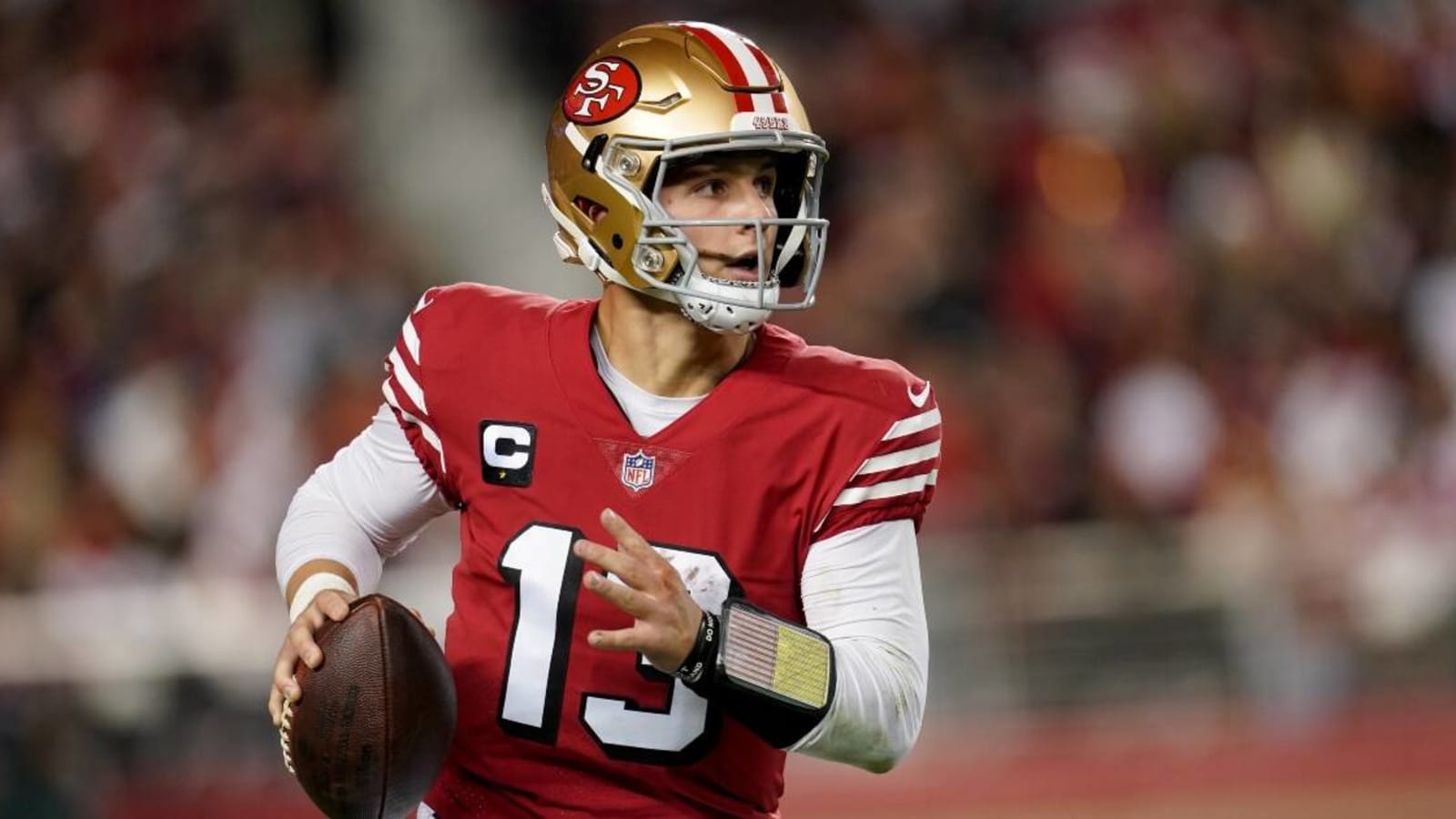 San Francisco 49ers quarterback Brock Purdy saved a news reporter from a coyote