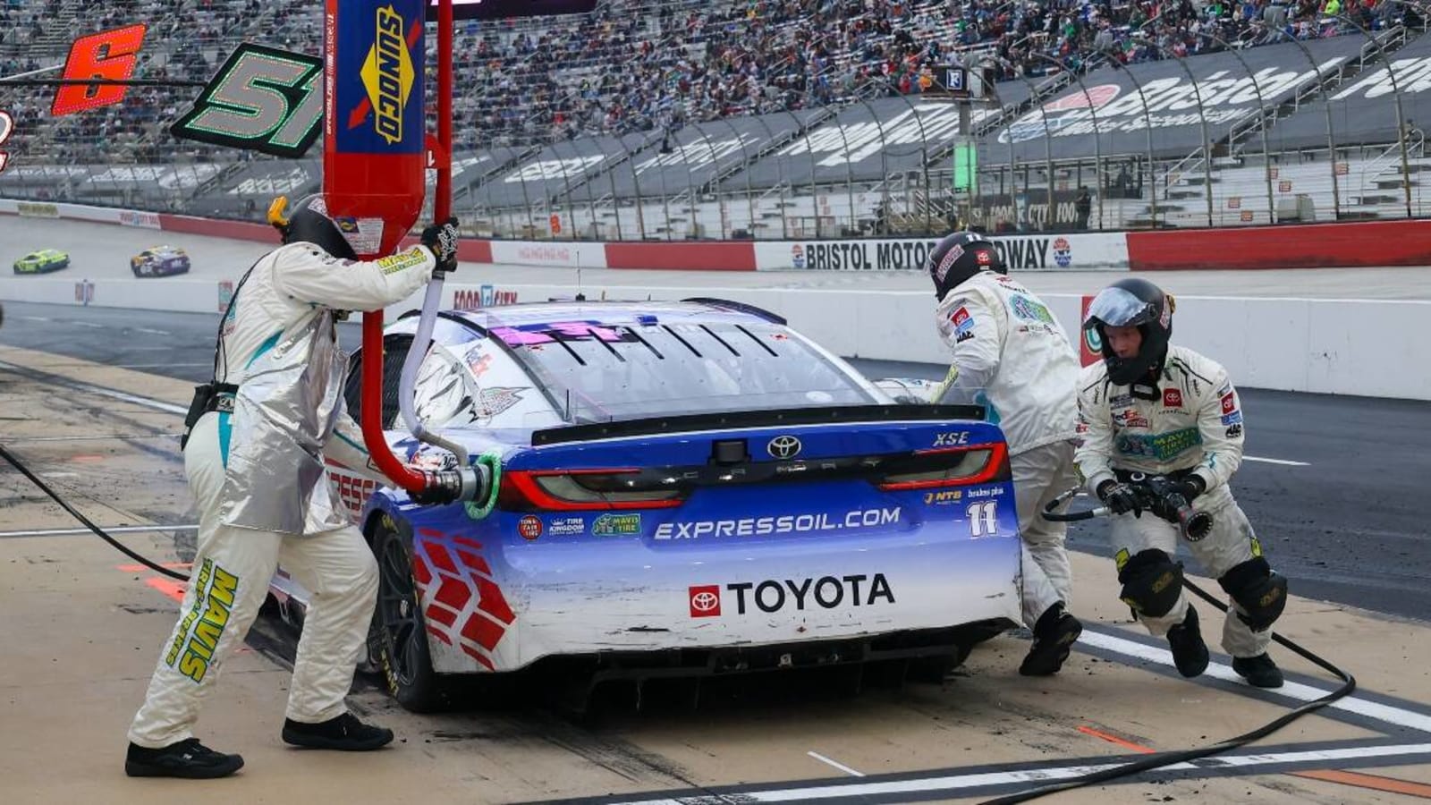 Denny Hamlin reveals why he didn’t have a viral soundbite after Bristol win