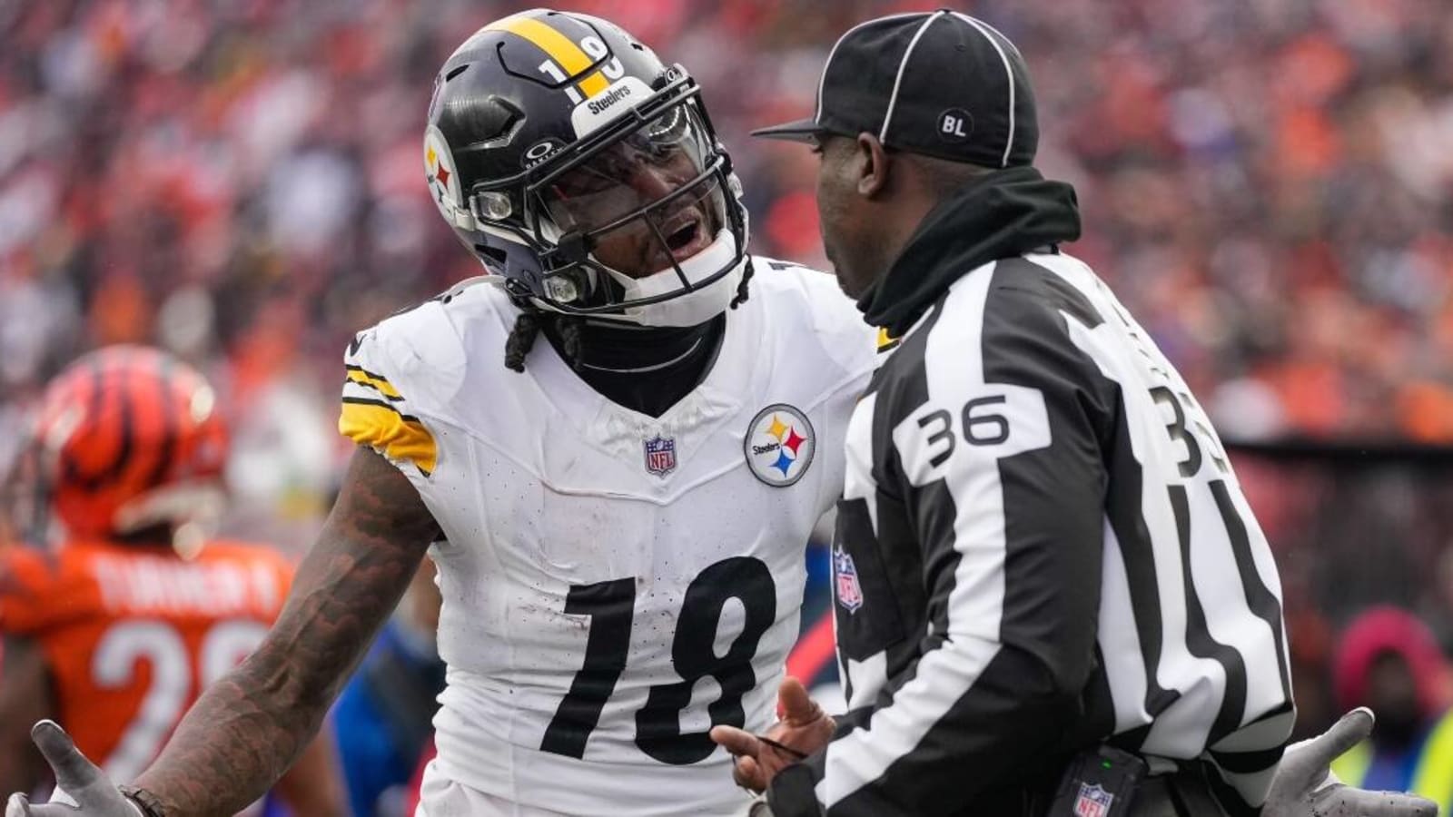 Mike Tomlin says Diontae Johnson can’t let emotions get the best of him