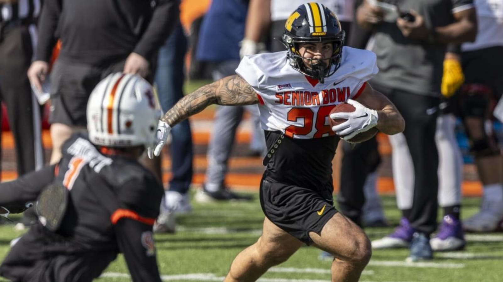 Cody Schrader calls Senior Bowl opportunity ‘dream come true’ after whirlwind college career