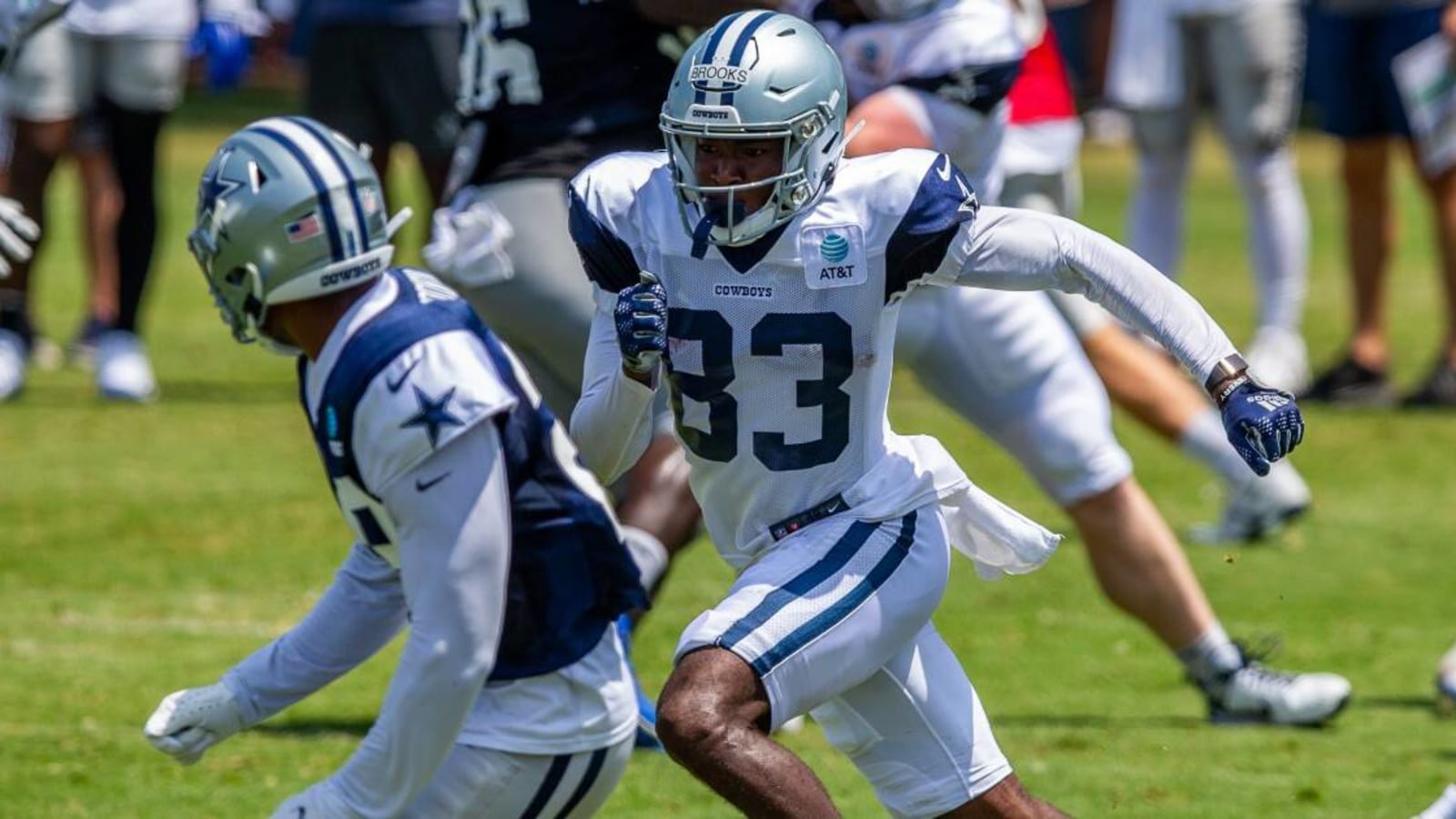 Dallas Cowboys rookie Jalen Brooks putting on strong performance in