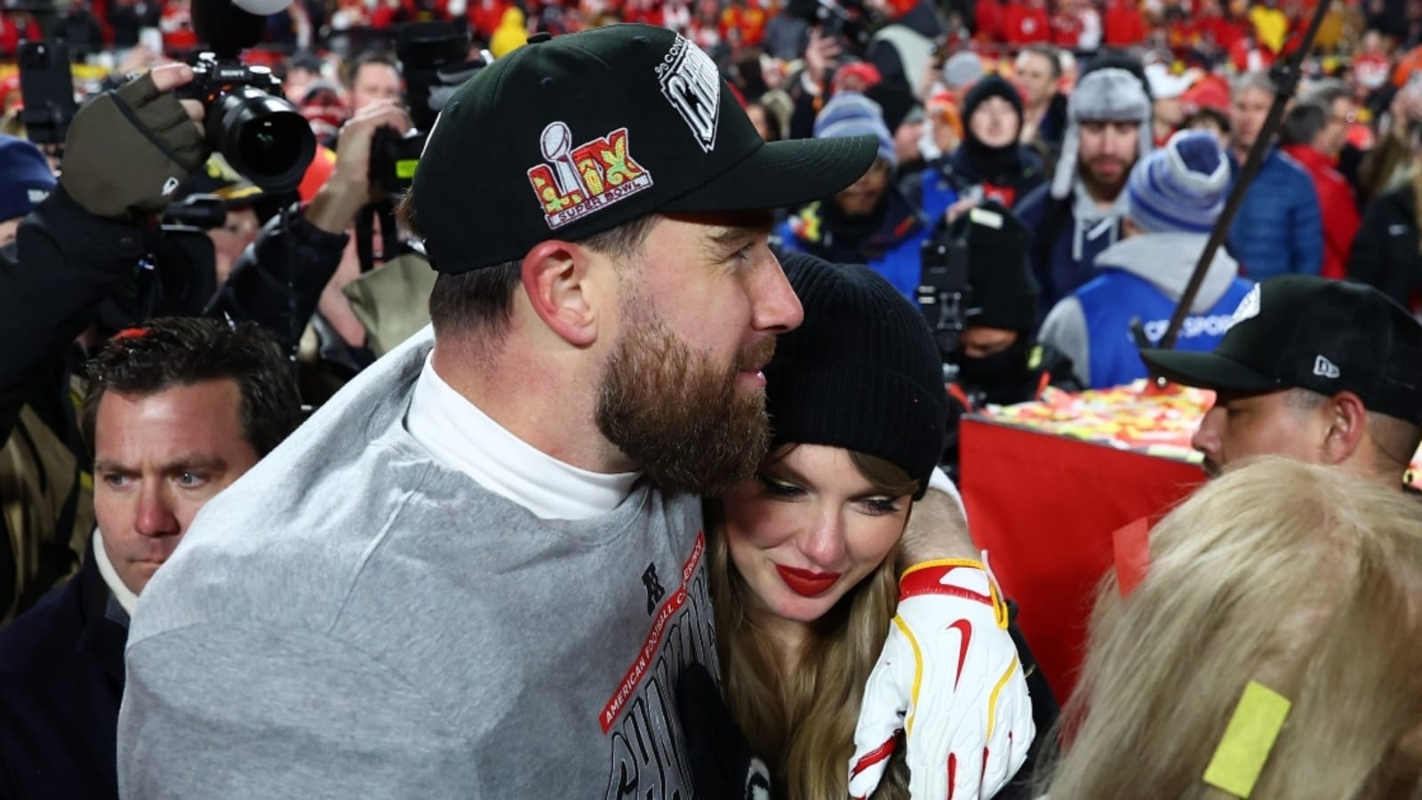 Taylor Swift recalls reaction to Travis Kelce’s desire to meet her: ‘He threw a man-tantrum’