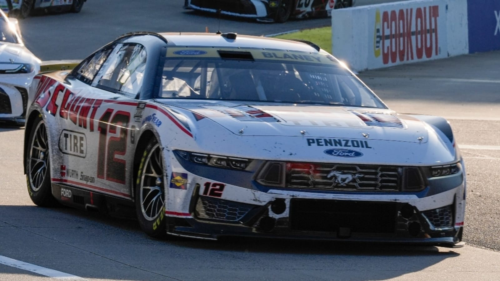 Ryan Blaney wins controversial Xfinity 500 at Martinsville Speedway