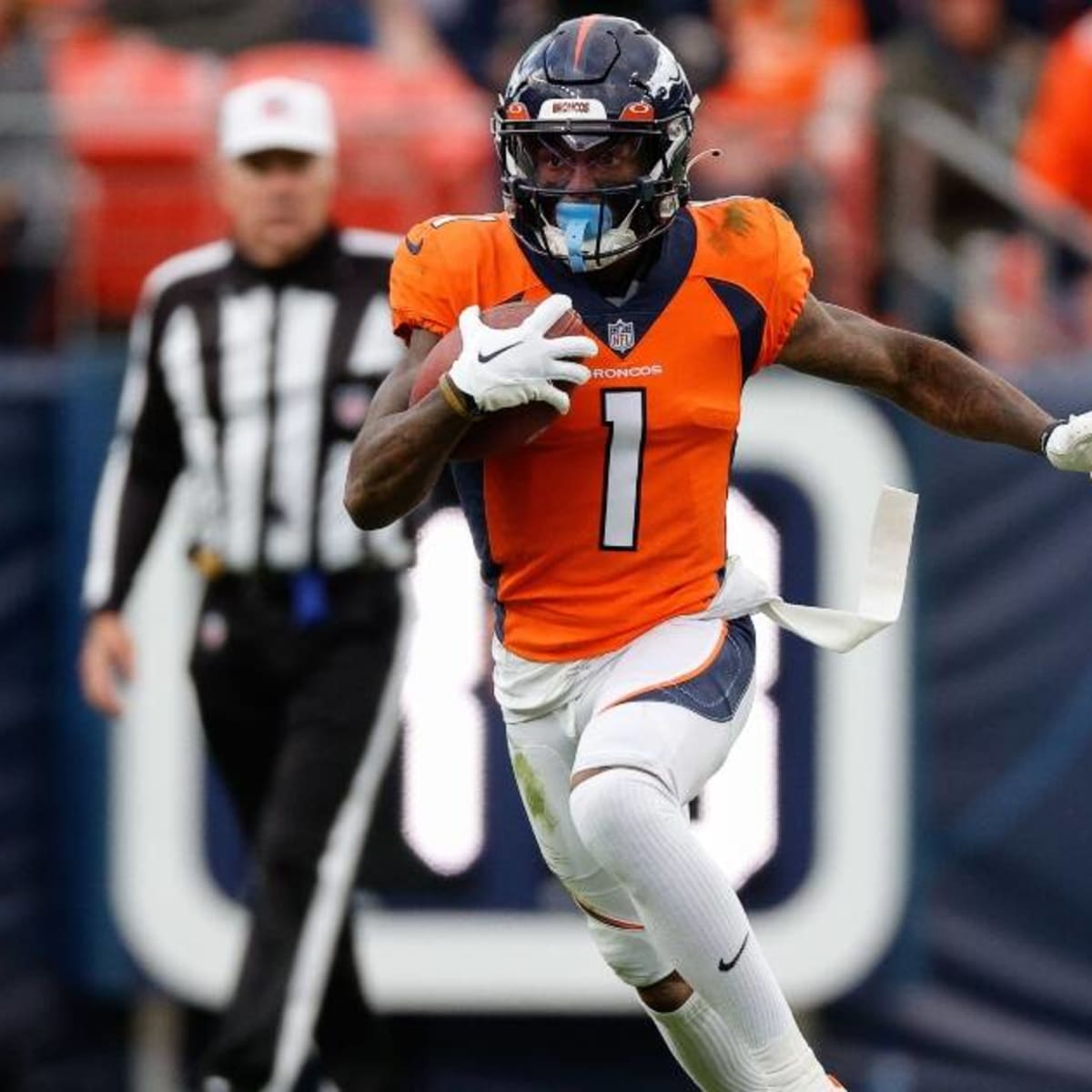 Colts sign former Broncos WR KJ Hamler to practice squad