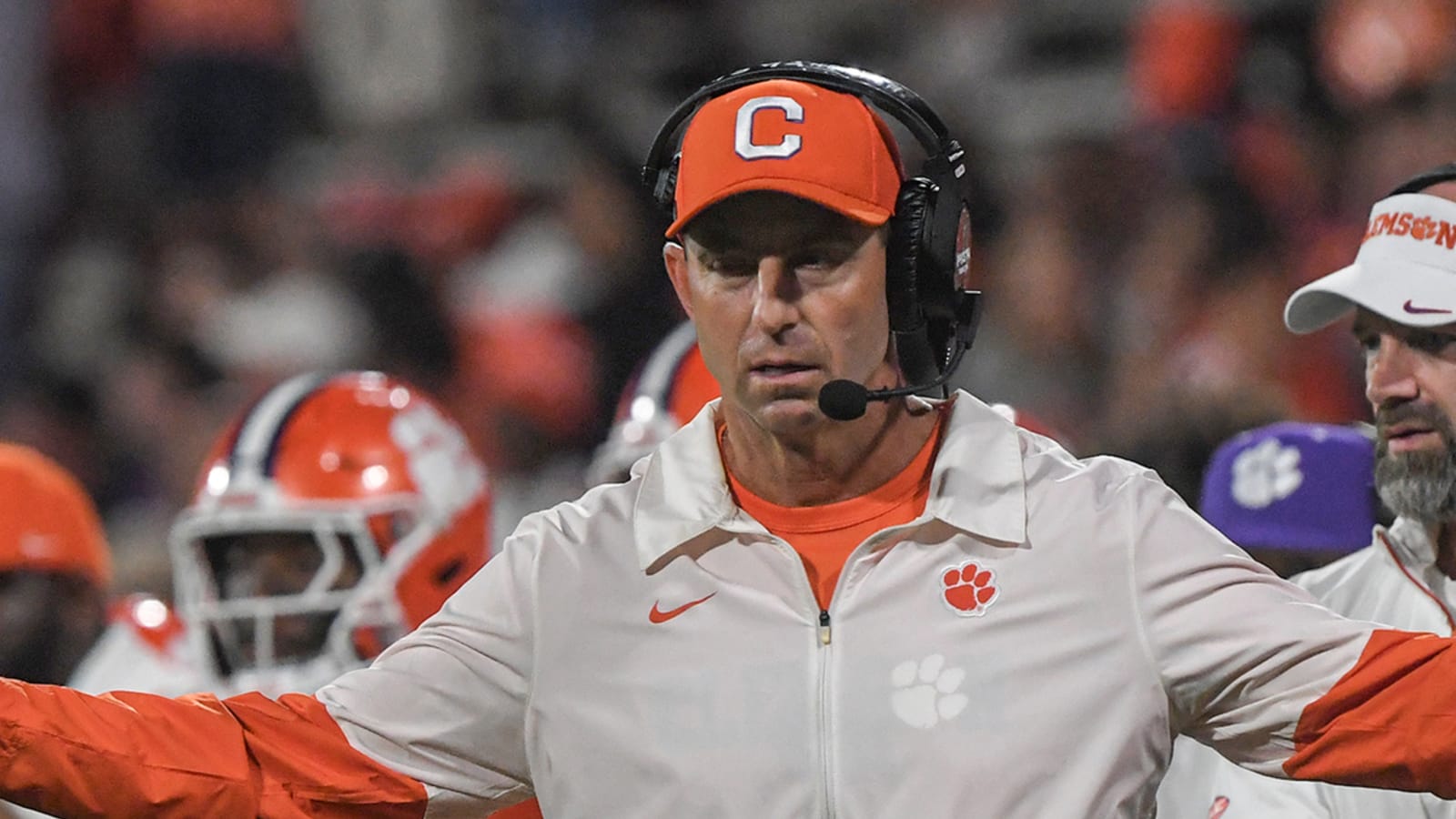 Clemson HC Dabo Swinney jokes about voting mishap on Election Day