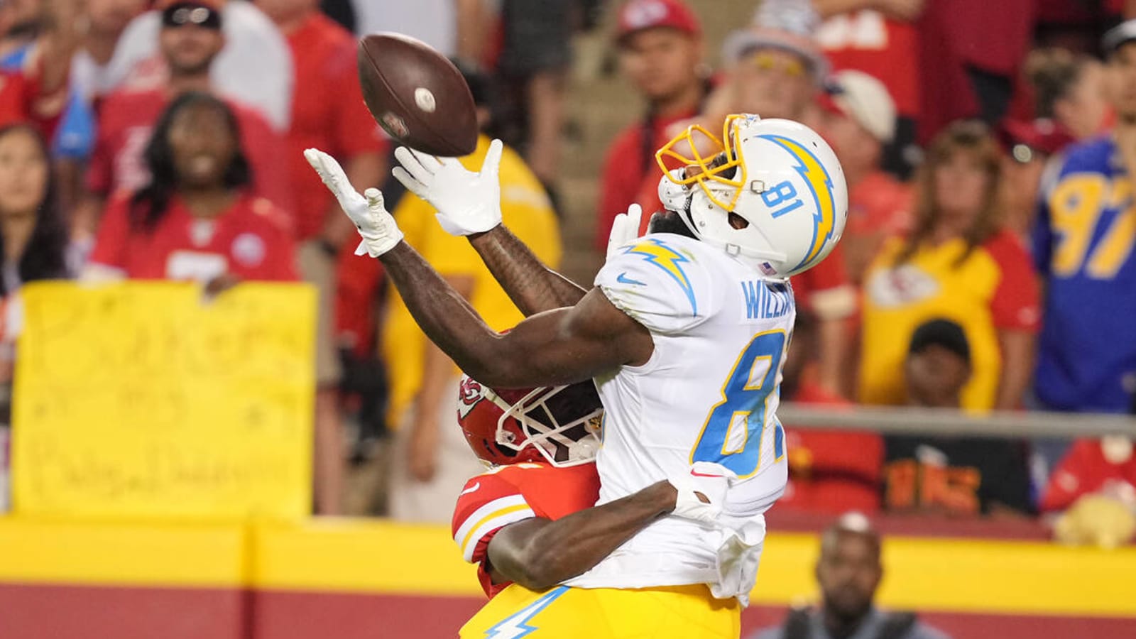 Mike Williams steps up big for Chargers, makes a ridiculous TD