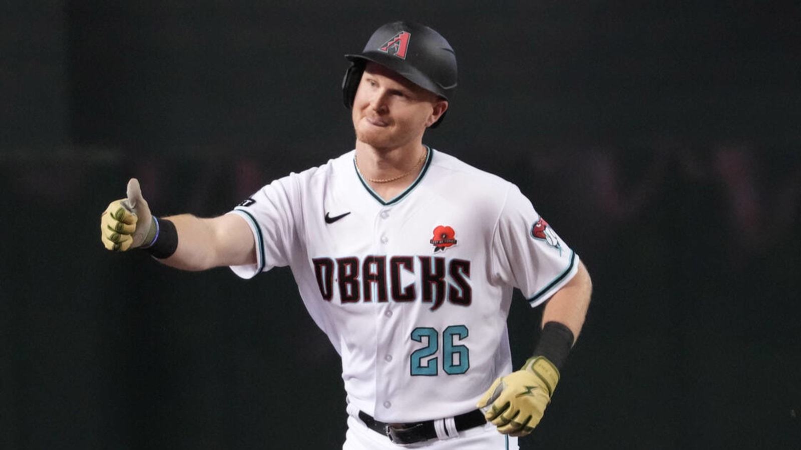 Diamondbacks' Pavin Smith is having the weirdest World Series experience