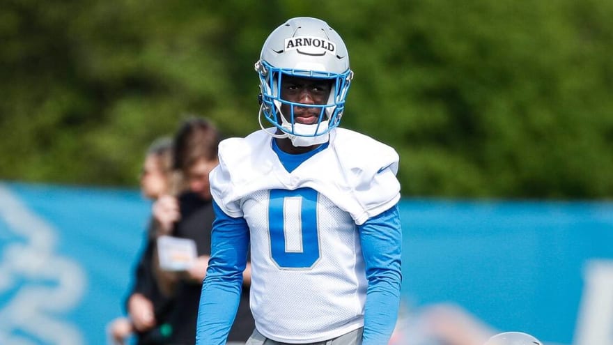 Lions rookie CB explains why he chose unique jersey number