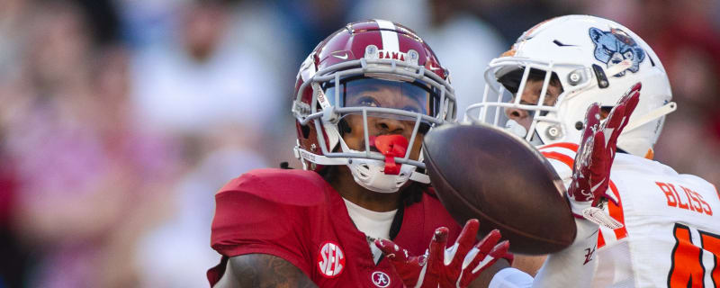 Alabama WR enters transfer portal after loss to Michigan
