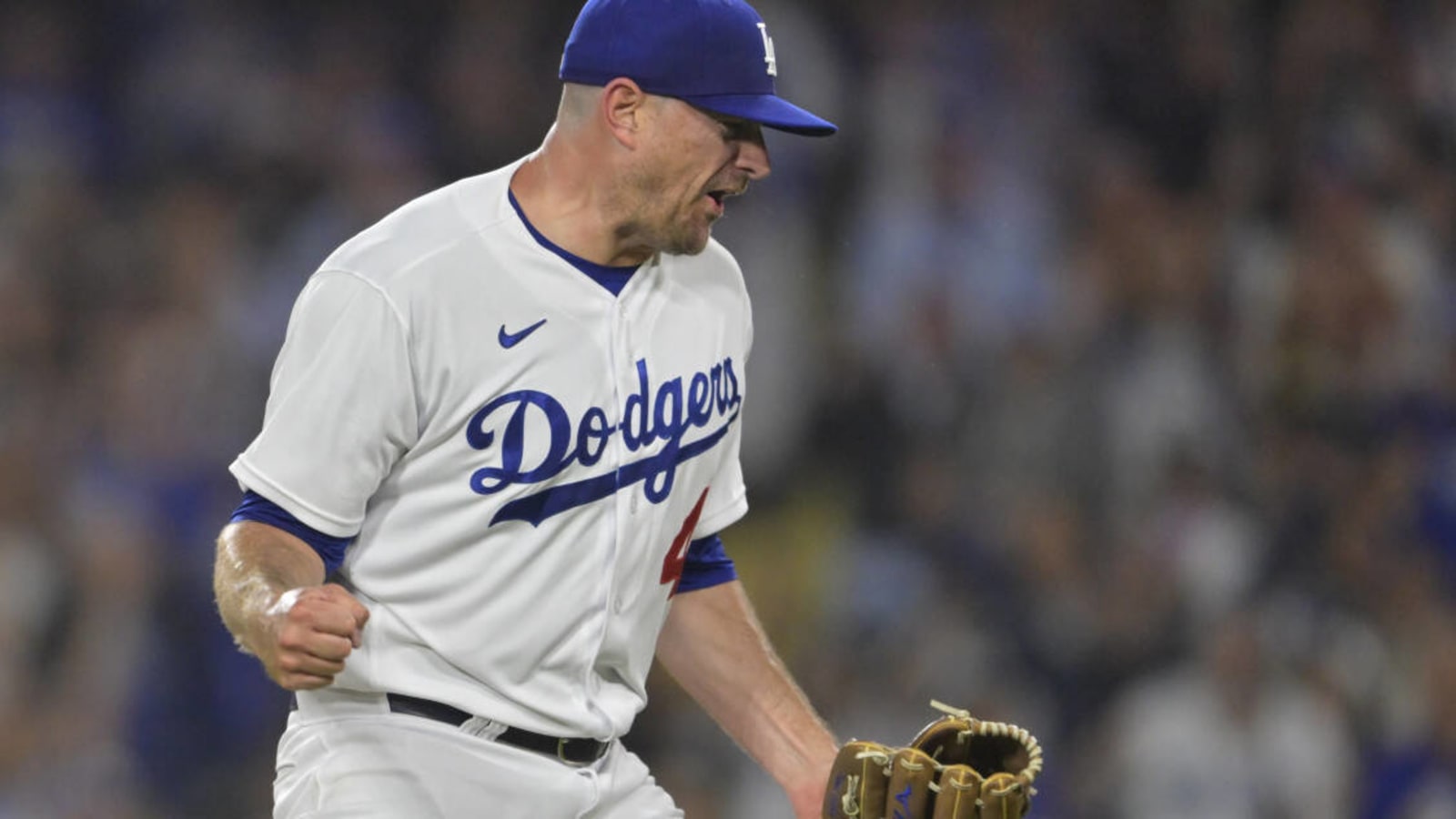 Dodgers Injured Reliever Believes He Can Help the Team Win a World Series This Season
