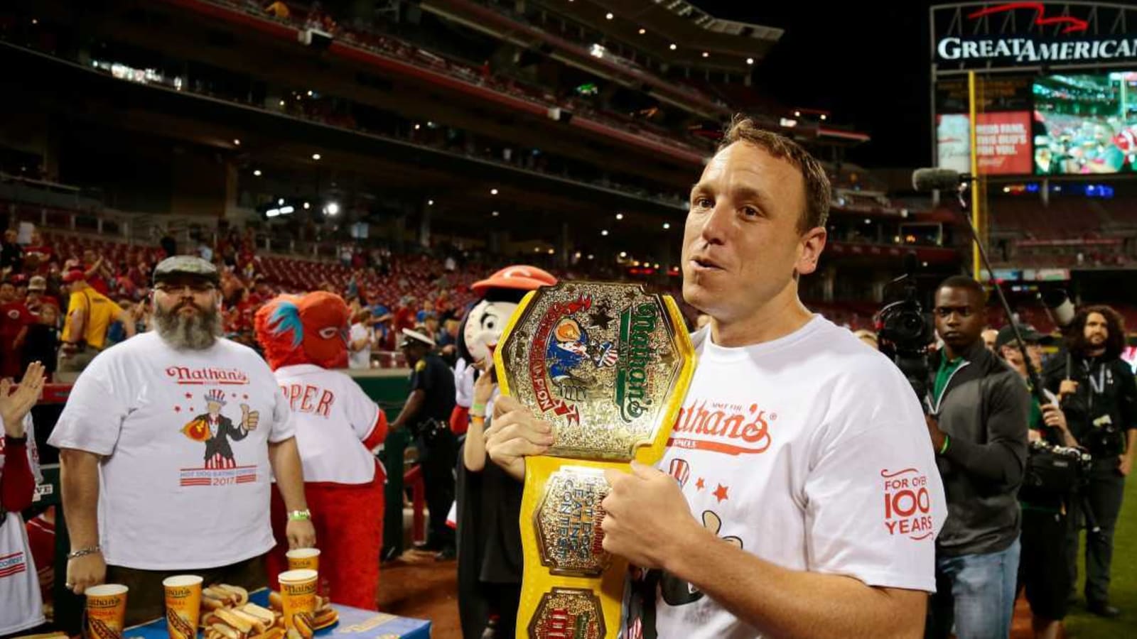 Joey Chestnut Predicts Final Score for Upcoming National Championship Game