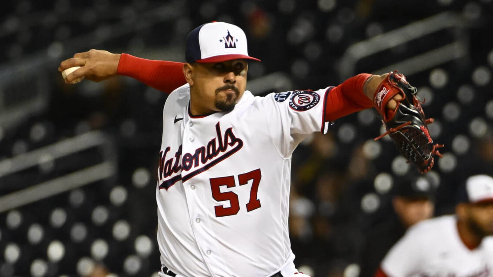 Nationals designate struggling reliever for assignment