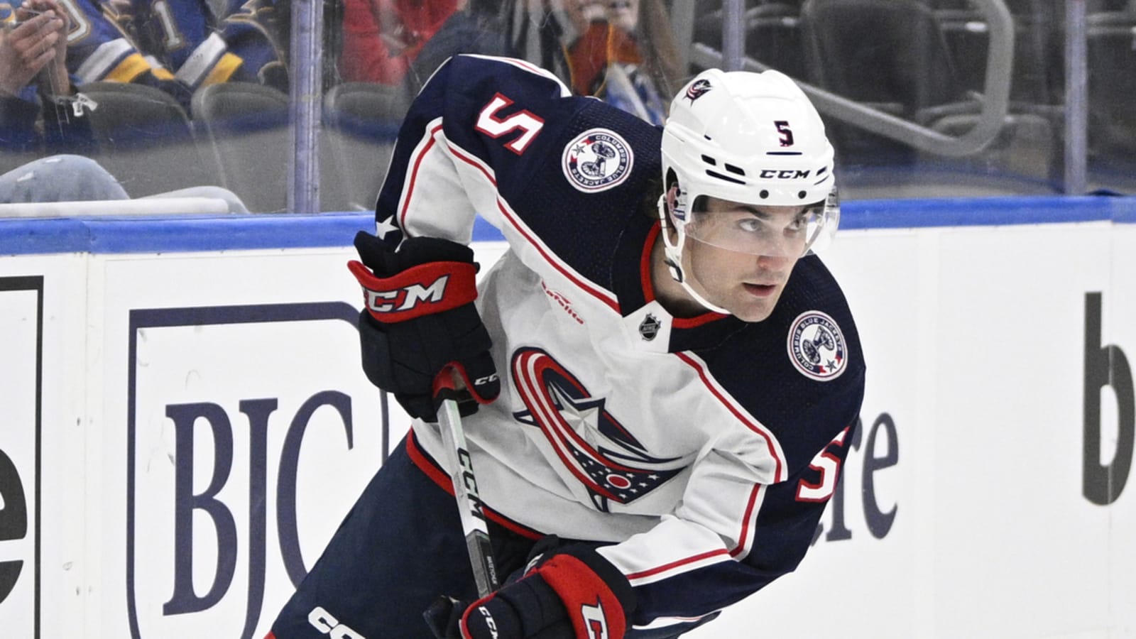 Blue Jackets recall top defensive prospect for NHL debut
