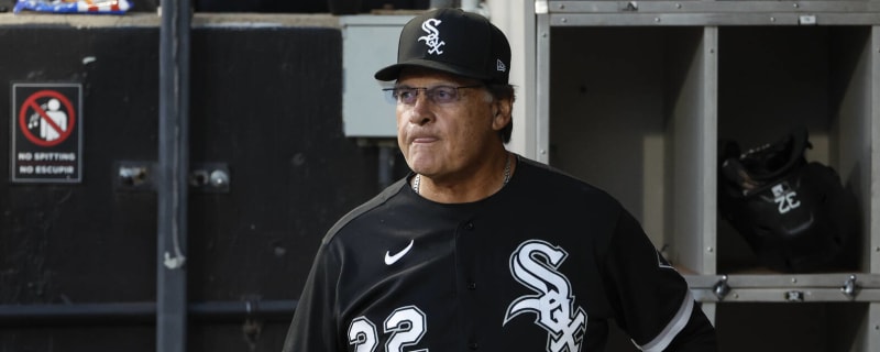 Guardians scoreboard lists La Russa as White Sox SS