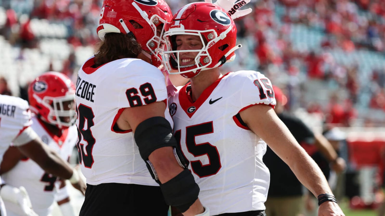 Tate Ratledge Dresses and Expected to Play in SEC Championship vs Alabama