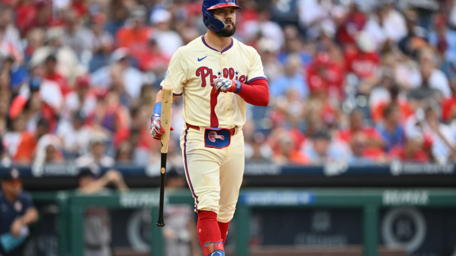Phillies&#39; Kyle Schwarber Linked to Blue Jays Amid Uncertain Future in Philadelphia