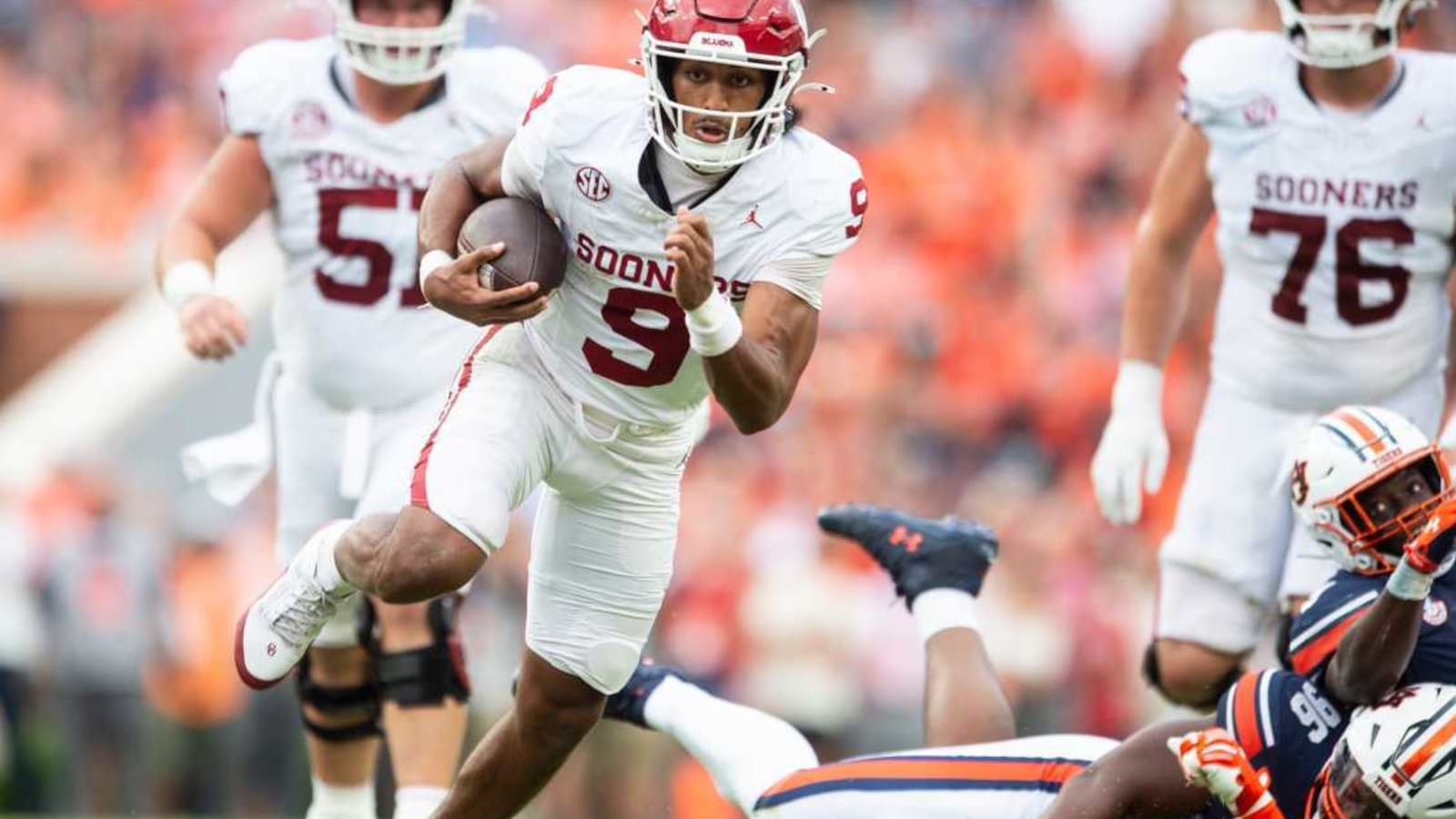 Oklahoma Sooners quarterback Michael Hawkins Jr. to make history against Texas in first Red River Rivalry