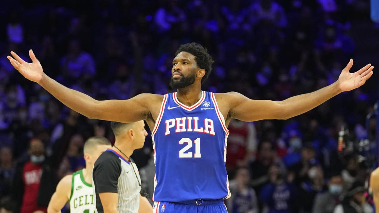 Joel Embiid had shade for Celtics after beating them