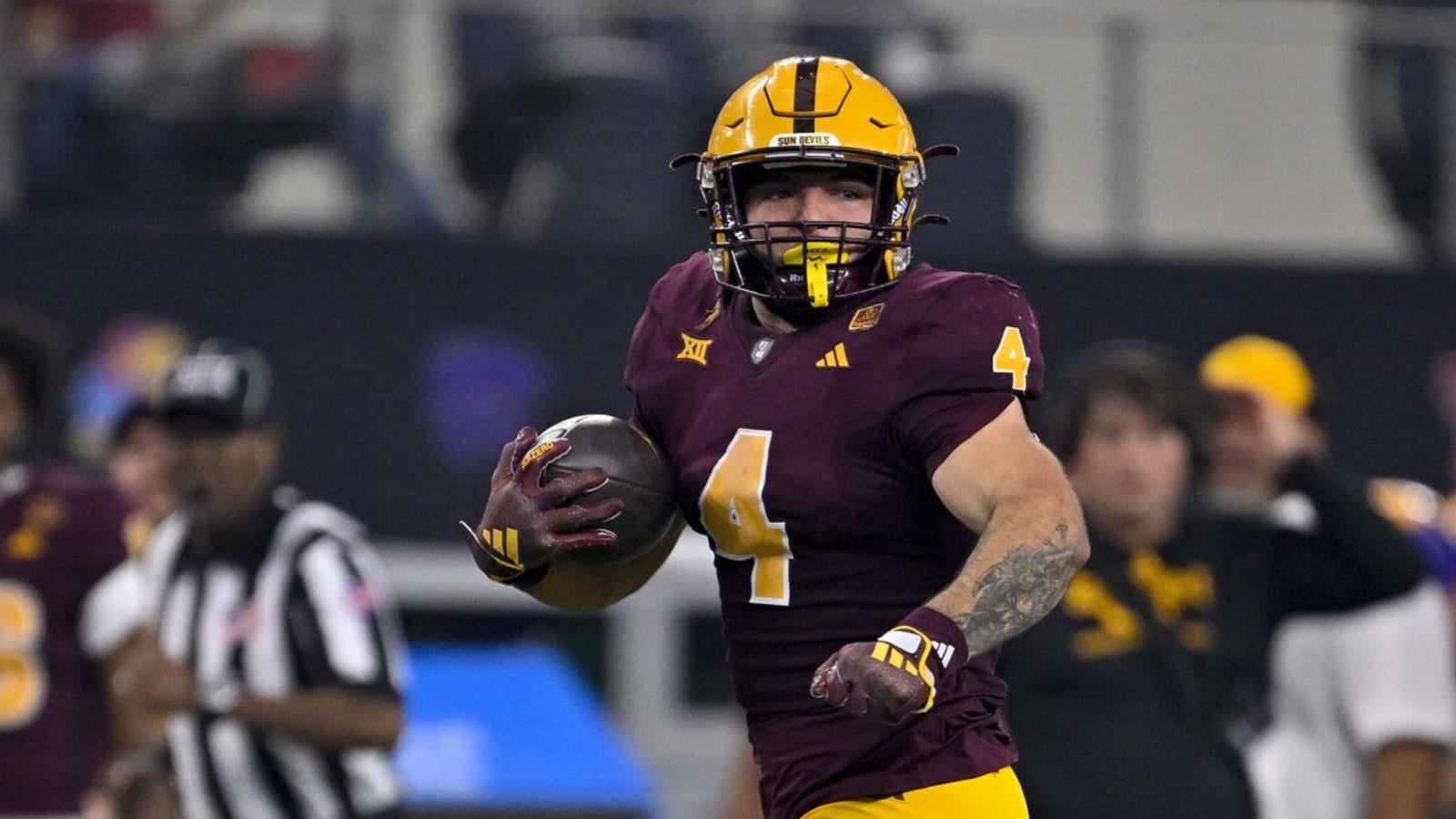 Cam Skattebo making Heisman case with big Big 12 Championship Game ...
