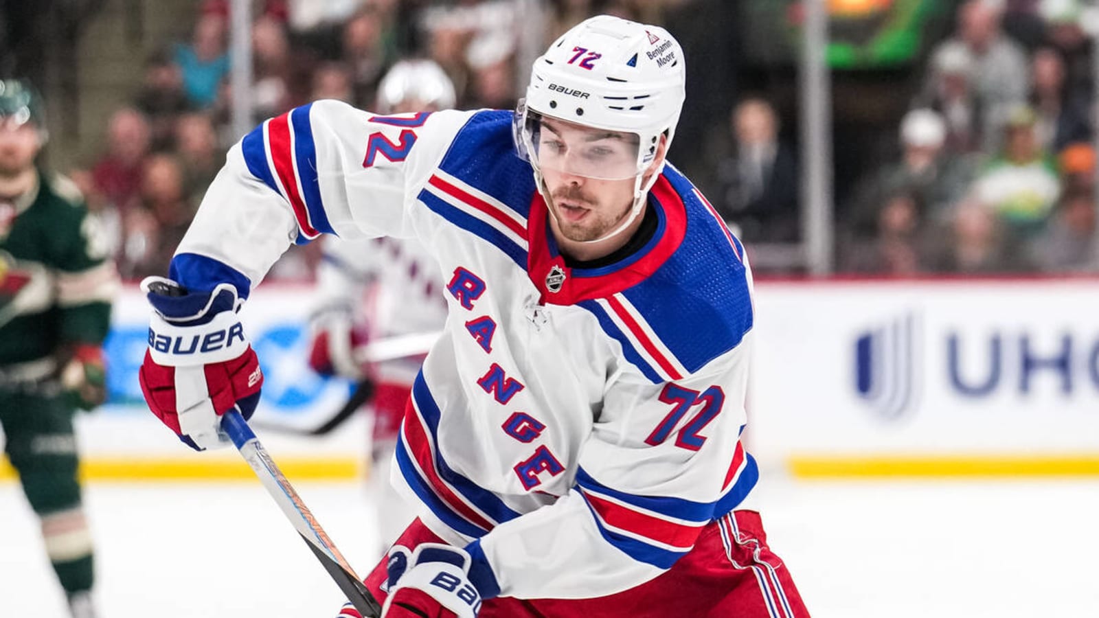 Rangers' Filip Chytil exits game with injury after late hit