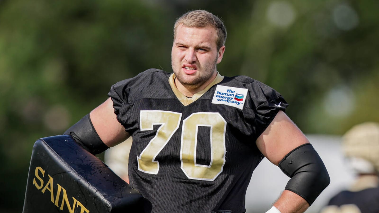 Saints rookie Trevor Penning kicked out of practice for fighting