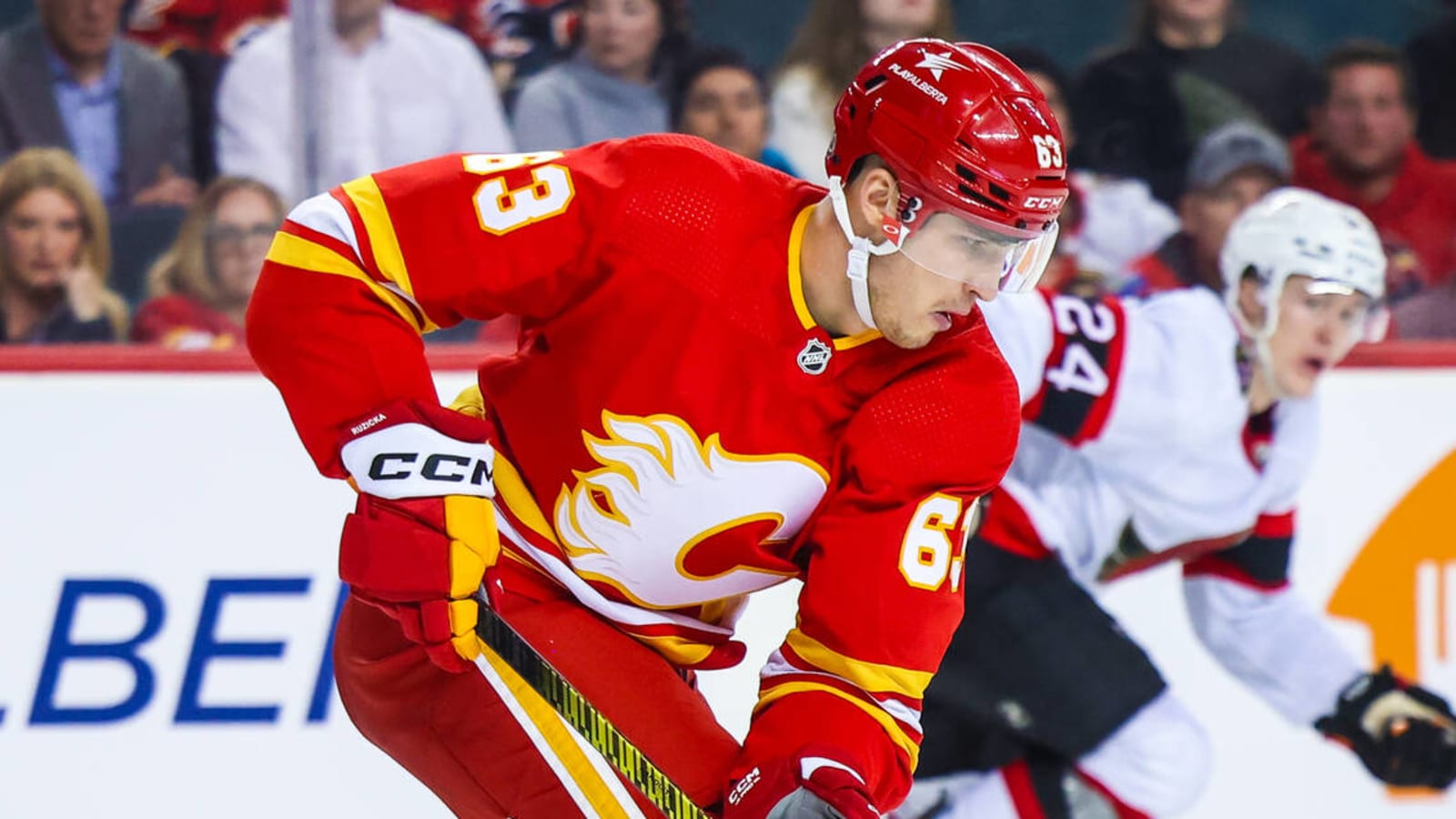 Calgary Flames place Adam Ruzicka and Nick DeSimone on waivers