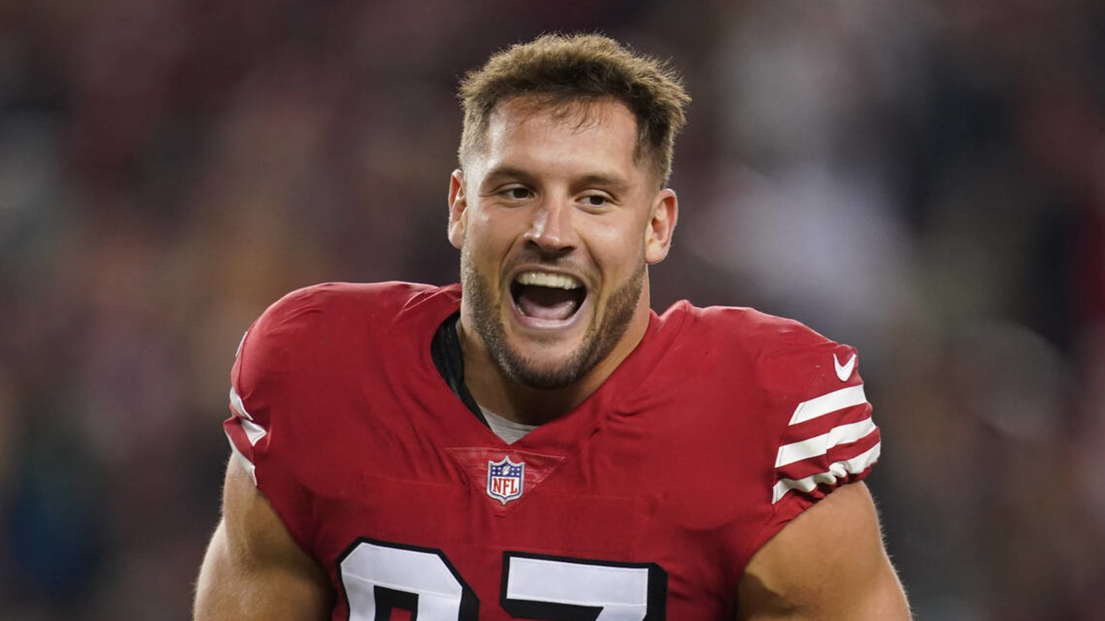 Nick Bosa takes jab at Aaron Rodgers ahead of Packers matchup