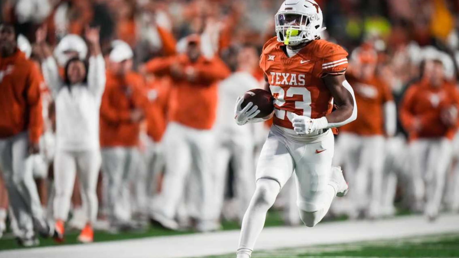 Jaydon Blue blazes improved 40-yard dash time at Texas pro day as NFL teams line up for pre-draft visits